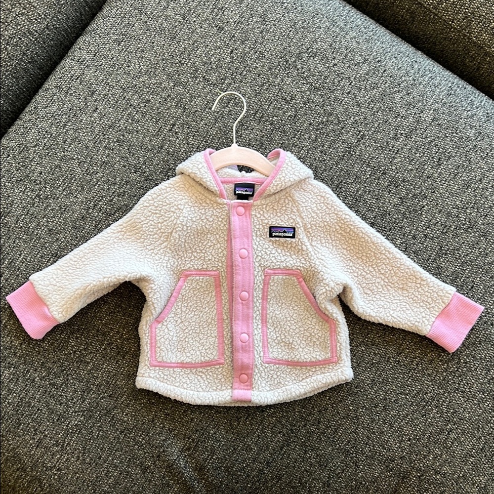Patagonia baby retro pile fleece jacket